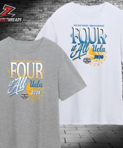 UCLA Bruins 2026 NCAA Women’s Basketball Tournament March Madness Final Four Zone Move Unisex T-Shirt