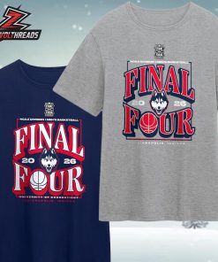 UConn Huskies 2026 NCAA Men’s Basketball Tournament March Madness Final Four Unisex T-Shirt
