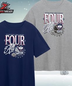 UConn Huskies 2026 NCAA Women’s Basketball Tournament March Madness Final Four Zone Move Unisex T-Shirt