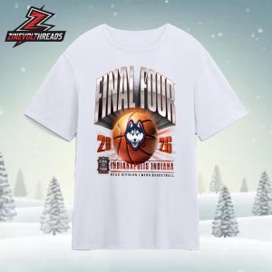 UConn Huskies NCAA Men’s Basketball Tournament 2026 March Madness Final Four Unisex T-Shirt