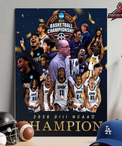 UMW Eagles Are The 2026 NCAA Divison III National Champions Home Decor Poster Canvas