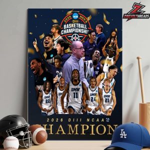 UMW Eagles Are The 2026 NCAA Divison III National Champions Home Decor Poster Canvas