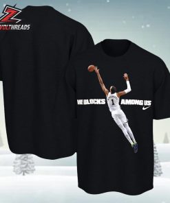 Victor Wembanyama San Antonio Spurs Nike Unisex 2026 NBA Defensive Player Of The Year Tee He Blocks Among Us Unisex T-Shirt