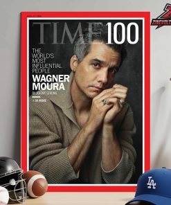 Wagner Moura By Jeremy Strong Magazine Cover Time 100 The World’s Most Influential People Home Decor Poster Canvas