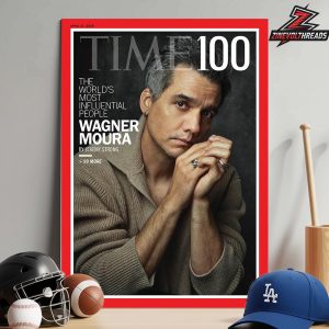 Wagner Moura By Jeremy Strong Magazine Cover Time 100 The World’s Most Influential People Home Decor Poster Canvas
