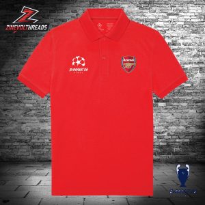 Arsenal Budapest 26 UCL Final Polo Shirt Champions League Final Football Polo Merch