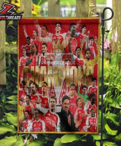Arsenal Is The Premier League Champions Season 2025-26 After 22 Years Double Sided Garden House Flag
