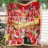 Arsenal After 22 Years Premier League Champions Season 2025-26 Fleece Quilt Blanket