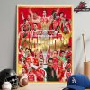 Arsenal After 22 Years Premier League Champions Season 2025-26 Home Decor Poster Canvas