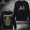 Arsenal AFC Premier League Champions 2025-26 Long Sleeved Classic T-Shirt Arsenal AFC Premier League Champions 2025-26 Long Sleeved Classic T-Shirt