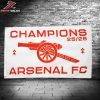 Arsenal Premiere League 2025-26 Champions Garden House Double Sided Flag