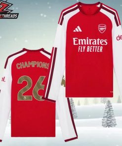 Arsenal adidas Premier League Champions 25-26 Long Sleeved Ugly Sweater