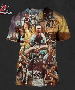 Aston Villa 2026 Europa Leage Finalist Up The Eurovilla All Over Print Shirt