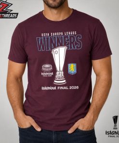 Aston Villa Istanbul 26 UEL Final Winners Tee Unisex T-Shirt