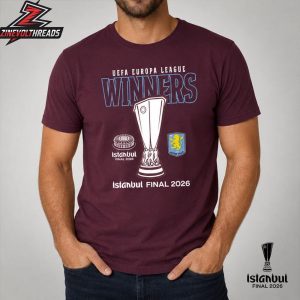 Aston Villa Istanbul 26 UEL Final Winners Tee Unisex T-Shirt
