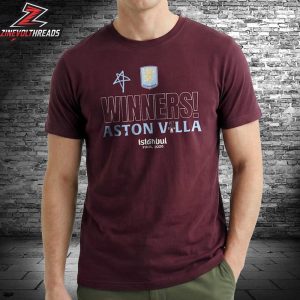 Aston Villa UEFA Europa League Istanbul Final 2026 Winners Unisex T-Shirt