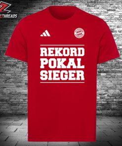 Bayern Munich Record Cup Winner Tee Rekord Pokal Sieger Unisex T-Shirt