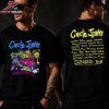 Circle Jerks x Gorilla Biscuits Tour Tee 2026 North America Tour Merch Two Sided Unisex T-Shirt