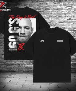 Conor McGregor UFC King Billboard Boxy Two Sided Unisex T-Shirt