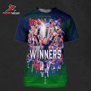 Crystal Palace Are 2026 UEFA Conference League Winners Tee Merch All Over Print Shirt