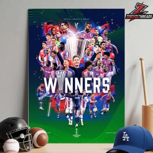 Crystal Palace Are 2026 UEFA Conference League Winners Tee Merch Home Decor Poster Canvas