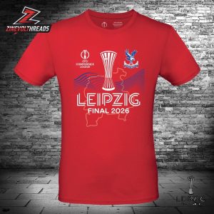 Crystal Palace At Leipzig 26 UECL Final Merchandise Limited Unisex T-Shirt