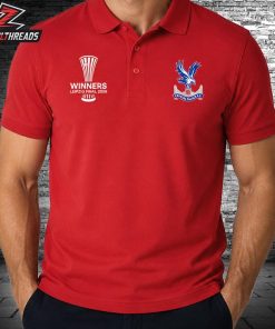 Crystal Palace Leipzig 26 UECL Final Winners Polo Merch