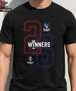 Crystal Palace UEFA Conference League Winners Tee Season 2025-26 Merch Unisex T-Shirt