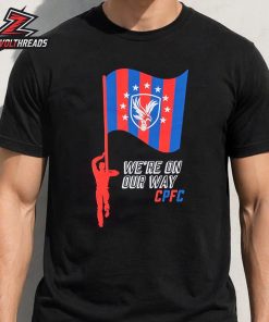 Crystal Palace We’re On Our Way Tee 2026 Leipzig UEFA Conference League Final Unisex T-Shirt