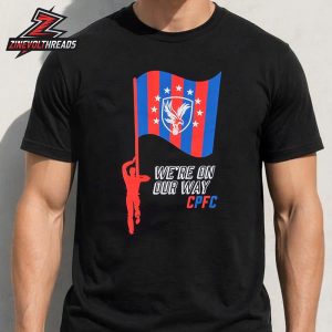 Crystal Palace We’re On Our Way Tee 2026 Leipzig UEFA Conference League Final Unisex T-Shirt