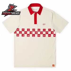 Disney And Pixar Toy Story Serving Your Local Star Cluster RSVLTS Polo Shirt Pizza Planet All-Day Golf Shirt
