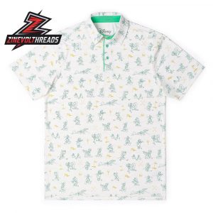 Disney Mickeys Fairway Friends RSVLTS All-Day Polo Shirt Mickey Mouse Golf Polo