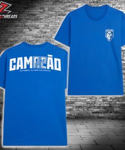 FC Porto Dragão Champion 25-26 Blue Tee Portugal Champions Two Sided Unisex T-Shirt
