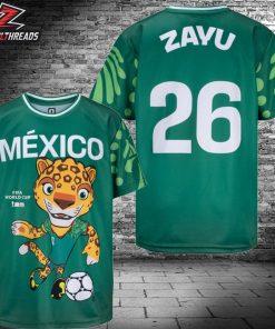 FIFA World Cup 2026 Mexico Zayu Mascot Merch Limited All Over Print Shirt