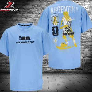 FIFA World Cup 2026 Argentina Rise and Strike Tee Merch Two Sided Unisex T-Shirt