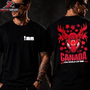 FIFA World Cup 2026 Canada Rally Tee Merch Limited Two Sided Unisex T-Shirt