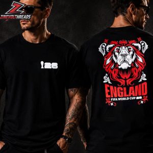 FIFA World Cup 2026 England Rally Tee Merch Limited Two Sided Unisex T-Shirt