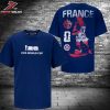 FIFA World Cup 2026 France Rise and Strike Tee Merch Two Sided Unisex T-Shirt