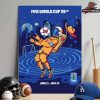 FIFA World Cup 2026 Toronto Host City Poster Merch Home Decor Poster Canvas