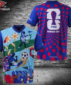 FIFA World Cup 2026 Kansas City Home Tee Merch Limited All Over Print Shirt