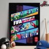 FIFA World Cup 2026 Tournament Poster Merch Home Decor Poster Canvas