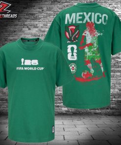 FIFA World Cup 2026 Mexico Rise and Strike Tee Two Sided Unisex T-Shirt