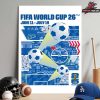 FIFA World Cup 2026 Monterrey Host City Poster Merch Home Decor Poster Canvas