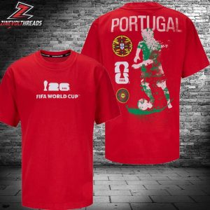 FIFA World Cup 2026 Portugal Rise and Strike Tee Two Sided Unisex T-Shirt