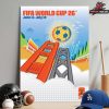 FIFA World Cup 2026 Dallas Host City Poster Merch Home Decor Poster Canvas