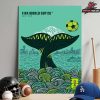 FIFA World Cup 2026 Monterrey Host City Poster Merch Home Decor Poster Canvas