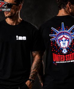 FIFA World Cup 2026 USA Rally Tee Merch Limited Two Sided Unisex T-Shirt