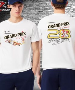 Formula 1 x Disney 2026 Canada Grand Prix Tee Two Sided Unisex T-Shirt