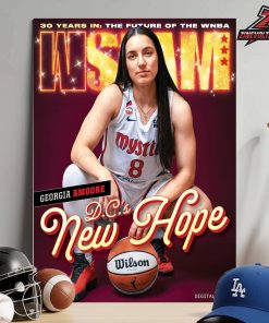 Georgia Amoore Washington Mystics On The WSlam 262 Magazine Cover D.C’s New Hope Home Decor Poster Canvas