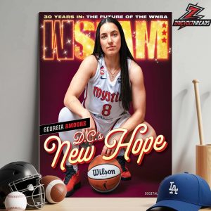 Georgia Amoore Washington Mystics On The WSlam 262 Magazine Cover D.C’s New Hope Home Decor Poster Canvas